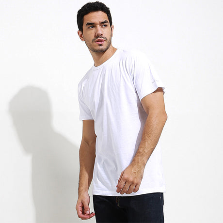 Hush Puppies Pakaian Underwear Pria Crew Neck Tee In White
