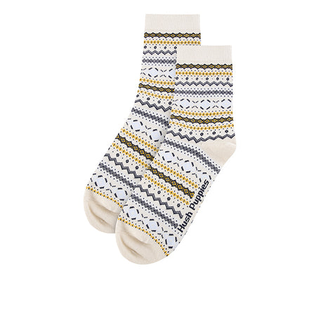 Hush Puppies Aksesoris Wanita Sarai L Qua Socks In Blue/Ecru