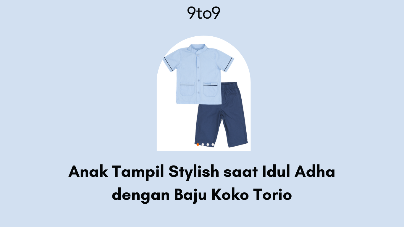 Anak Tampil Stylish saat Idul Adha dengan Baju Koko Torio