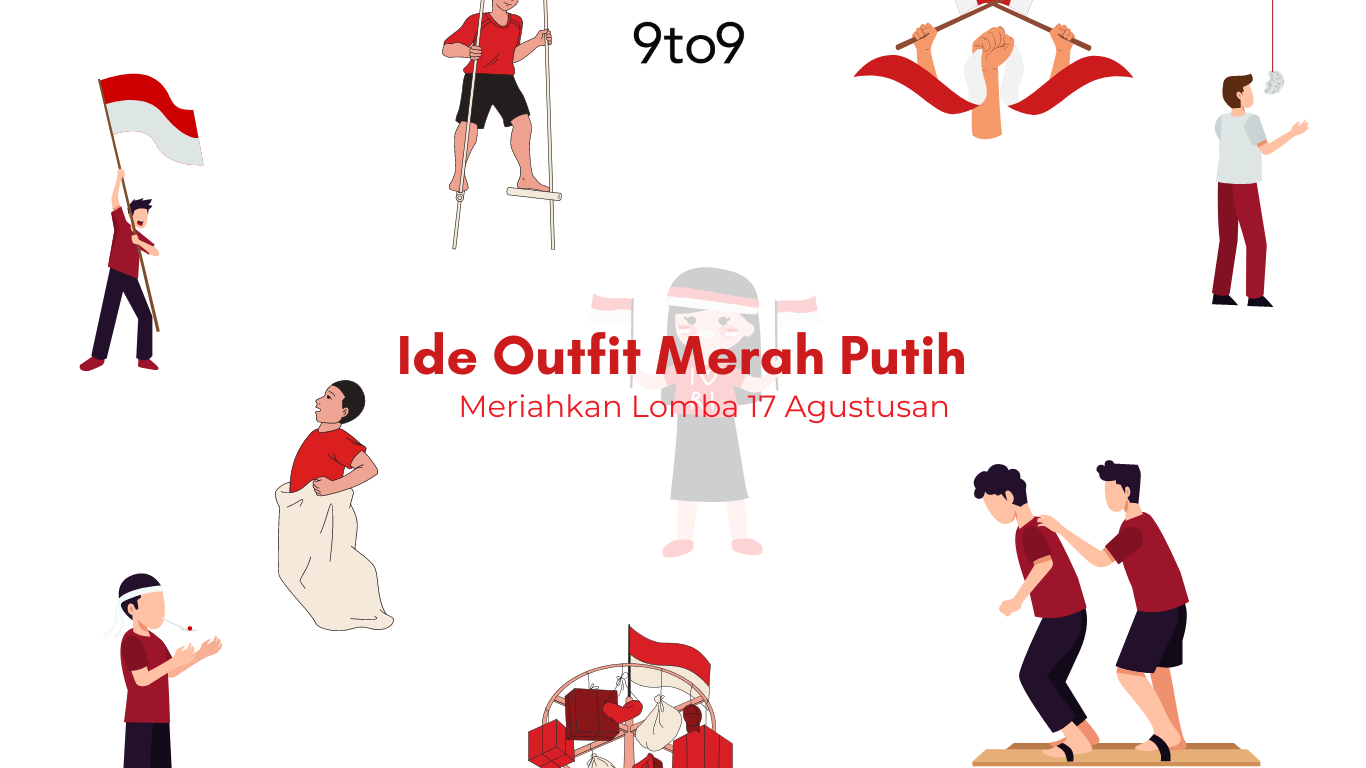 Ide Outfit Merah Putih Meriahkan Lomba 17 Agustusan