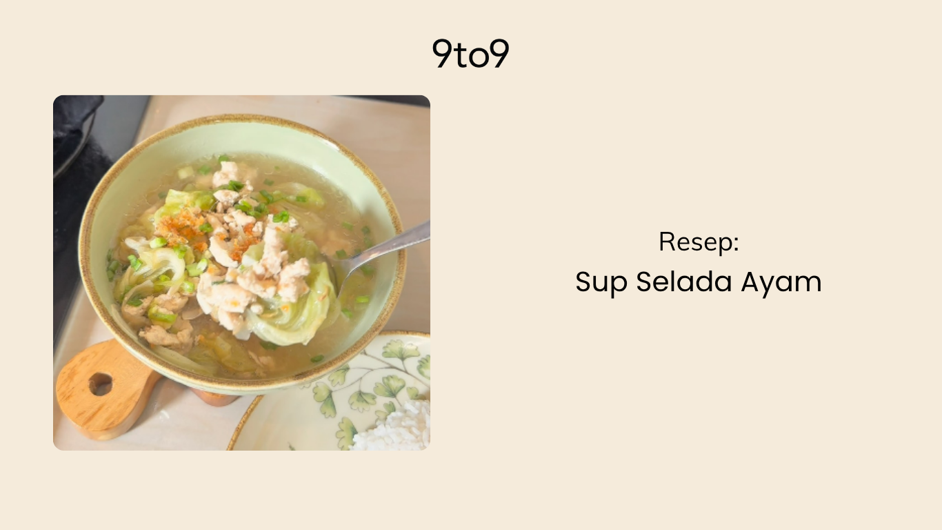 Resep: Sup Selada Ayam