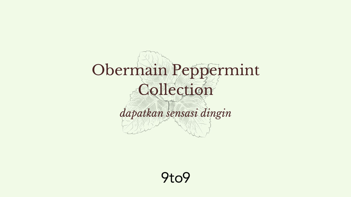 Underwear Obermain dengan Sensasi Dingin dari Peppermint Collection