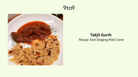 Takjil Gurih, Resep: Kari Daging Roti Cane