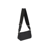 LeSportsac Tas Unisex Crossbody E/W Double Pocket Bag In Recycled Black