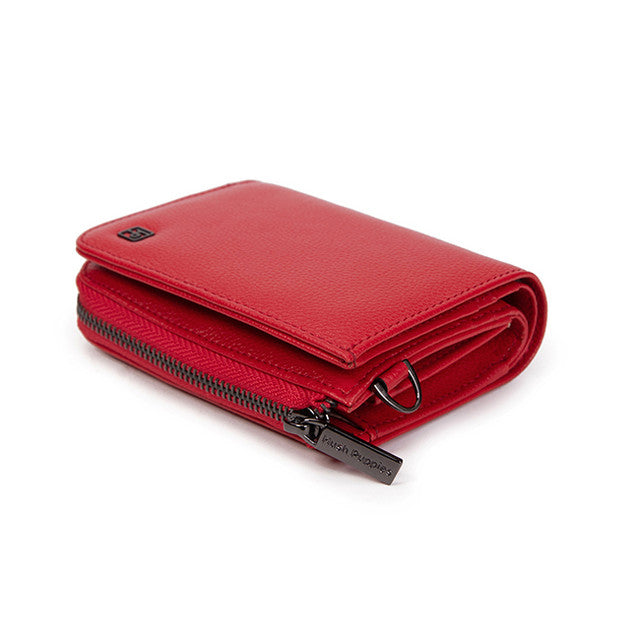 Hush Puppies Aksesoris Unisex Ava Bi Fold V Lanyard In Red