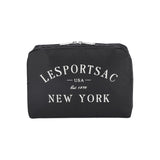 LeSportsac Aksesoris Wanita Xl Rec Cosmetic In Black Logo Cosm