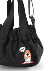 Hush Puppies Tas Sling Unisex Dumpling Bag S 1Tone In Black