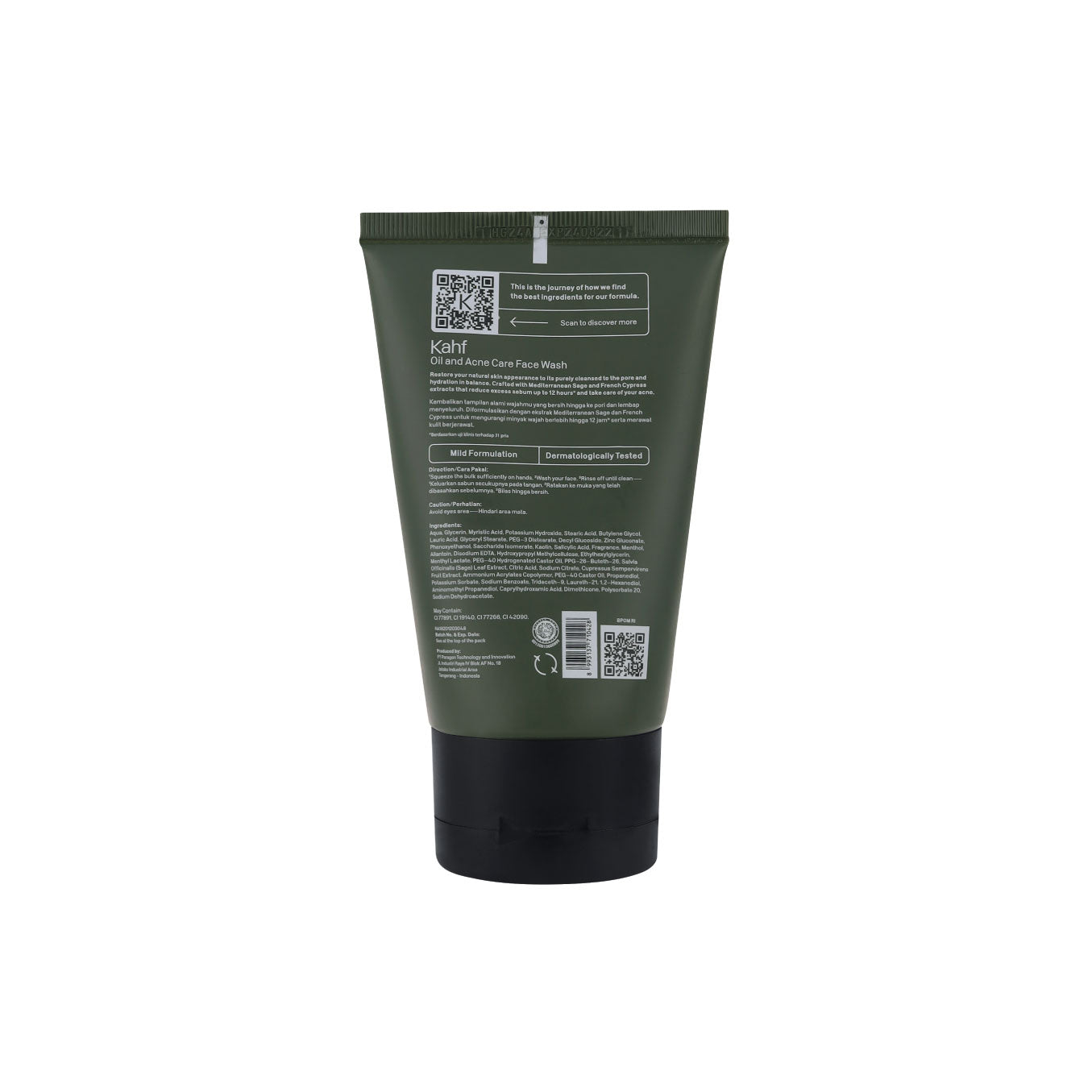 Kahf Oil And Acne Care Face Wash 100 Ml