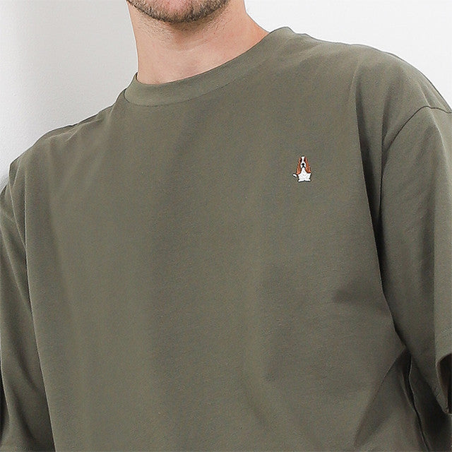 Hush Puppies Pakaian Pria T Shirt Bsc Rayo In Olive