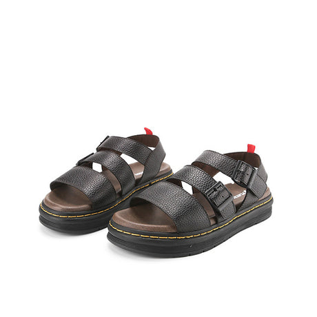Playboy Sandal Pria Sling Back Jimmie Backstrap 2 In Coffee
