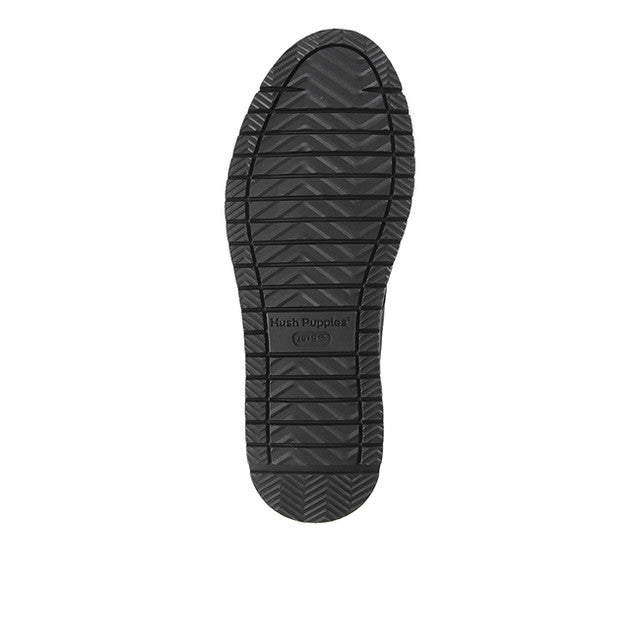 Hush Puppies Sepatu Pria Boots Jenson Chukka In Bold Black Nubuck