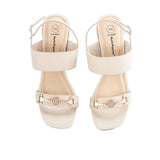 Hush Puppies Sandal Wanita Heels Brianna In Beige