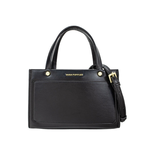 Hush Puppies Tas Wanita Hand Bag Fuji Top Handle M In Black