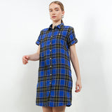 Hush Puppies Pakaian Wanita Dress Sandalia In Navy