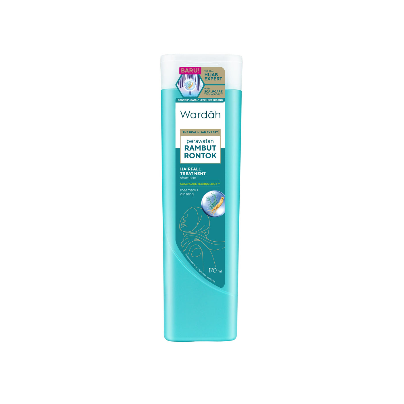 Wardah Hairfall Treatment Shampoo 170 Ml