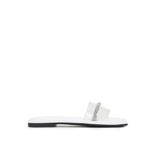 Playboy Sandal Wanita Sandals Sherin In White