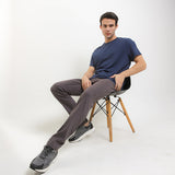 Hush Puppies Pakaian Pria Pants Walter In Dark Grey