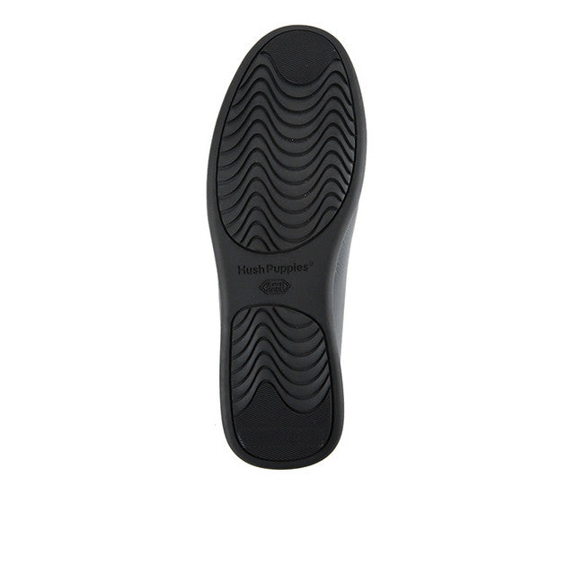 Hush Puppies Sepatu Pria Morgen Buckle Loafer In Black