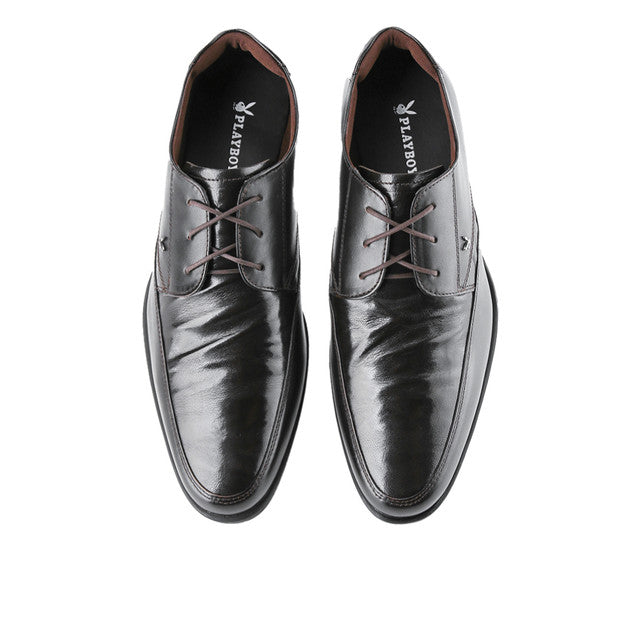 Playboy Sepatu Pria Formal Franzh Laces In Coffee