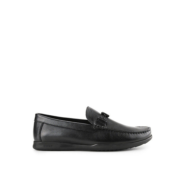Hush Puppies Sepatu Pria Morgen Buckle Loafer In Black