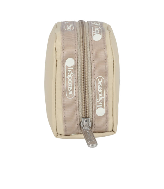 LeSportsac Aksesoris Wanita Rectangular Cosmetic In Natural Logo Cosm