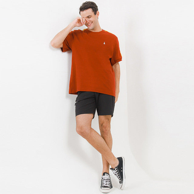 Hush Puppies Pakaian Pria T Shirt Bingo In Red
