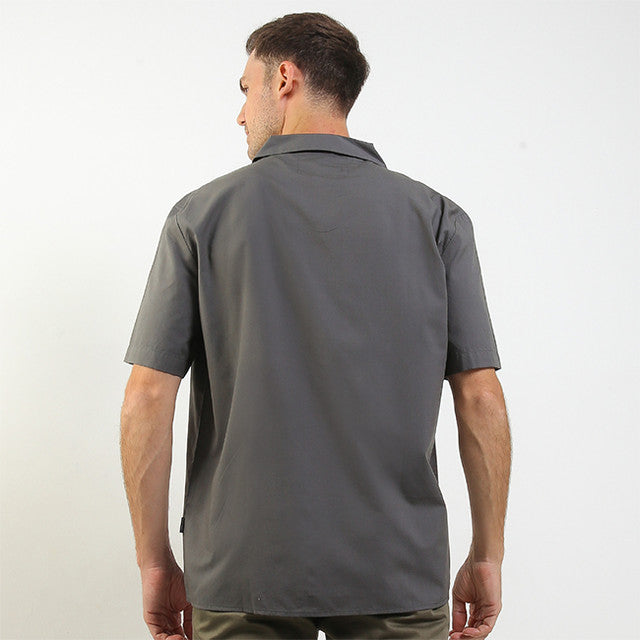 Hush Puppies Pakaian Pria Shirt Moda In Black
