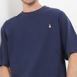 Hush Puppies Pakaian Pria T Shirt Bsc Rayo In Navy