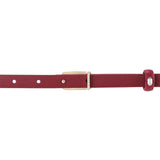 Obermain Accessories Wanita Pin Clip Anna Ladies Leather Pin In Red 38