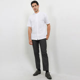 Hush Puppies Pakaian Pria Shirt Dolma In White