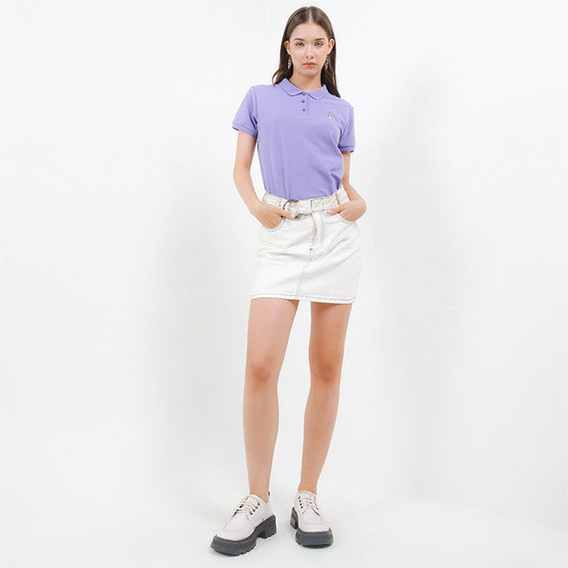 Hush Puppies Pakaian Wanita Polo Ardith 4 In Purple