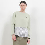 Hush Puppies Pakaian Wanita Blouse Thelma Ts In Sage