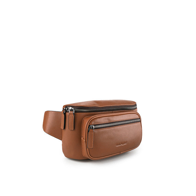 Hush Puppies Tas Pria Fabian Waist Bag In Brown