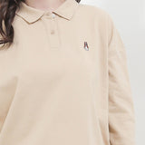 Hush Puppies Pakaian Wanita Estella Polo In Khaki
