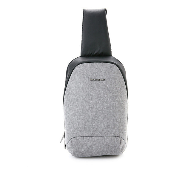 Hush Puppies Tas Pria Melvin Chest Bag In Grey