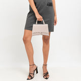 Layla Top Handle Bag (M) In Taupe