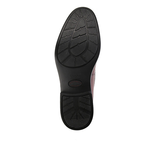 Hush Puppies Sepatu Pria Slip On Banker Slip-On In Dark Brown Leather