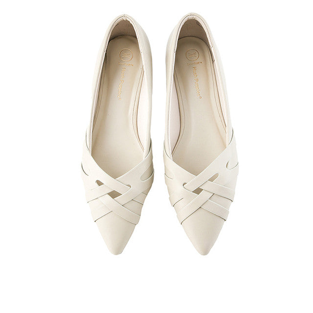 Hush Puppies Sepatu Wanita Ballerina Dakota In Beige