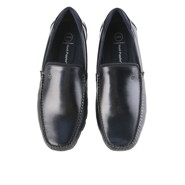 Hush Puppies Sepatu Pria Moccasins Dunov Arma Loafer In Navy