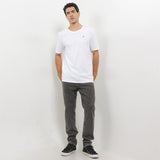 Hush Puppies Pakaian Pria T Shirt Leviero 4 In White