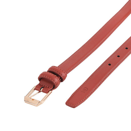 Blossom Ladies Belt In Dark Orange