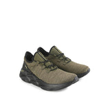 Hush Puppies Sepatu Pria Sneakers Charge Sneaker In Dark Olive Textile