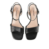 Hush Puppies Sandal Wanita Heels Yuriko In Black