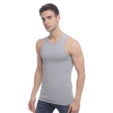Hush Puppies Pakaian Tank Top Pria  Classic Tank In Grey