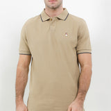 Hush Puppies Pakaian Pria Polo Fore In Khaki