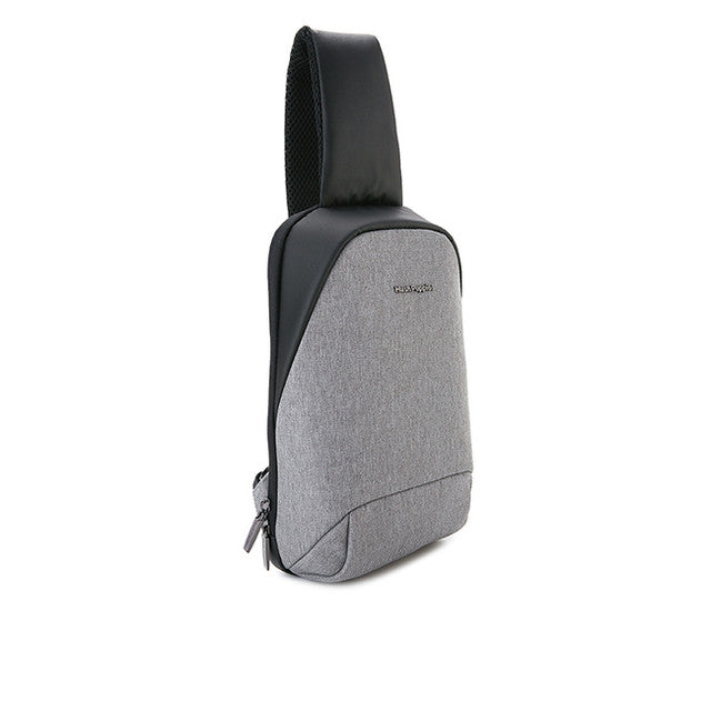 Hush Puppies Tas Pria Melvin Chest Bag In Grey