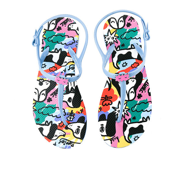 Hush Puppies Sandal Wanita Sling Back Halma Liunic In Blue