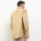 Hush Puppies Pakaian Pria Jackets Droit In Khaki