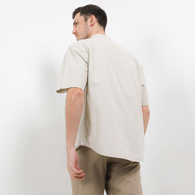 Obermain Pakaian Pria Shirt Barney In Off White