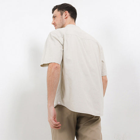 Obermain Pakaian Pria Shirt Barney In Off White
